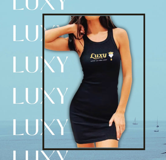 Classic Tank Dress BLACK