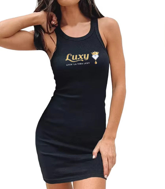 Classic Tank Dress BLACK